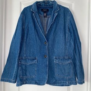 Jean Denim Jacket/ Blazer